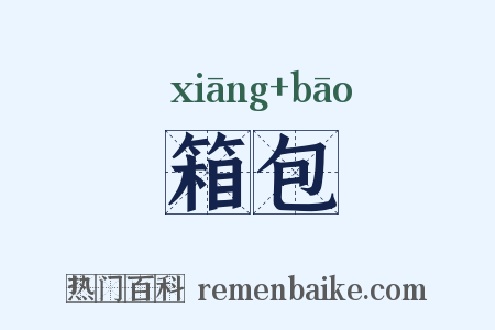 箱包是什么意思的图片
